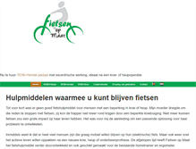 Tablet Screenshot of fietsenopmaat.com